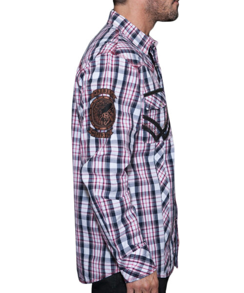 Pánská košile Rebel Spirit kostka Indians