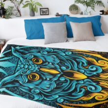 Deky Magic Owl zahřejí tělo i mysl se symbolem moudrosti