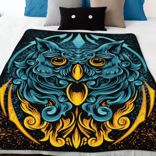 Deky Magic Owl zahřejí tělo i mysl se symbolem moudrosti