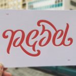 Ambigram Rebel