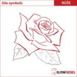 Rockový symbol růže