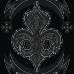 Rockový symbol lilie