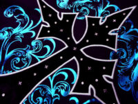 Rockový symbol kříž