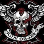 Rockový symbol lebka