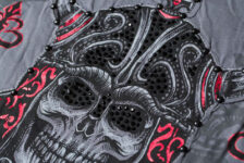 Rockový symbol lebka