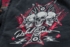 Rockový symbol lebka